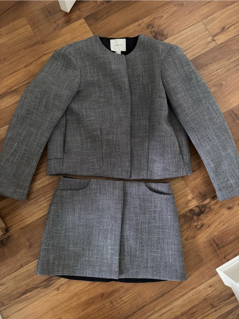 H&M Edition - Mini Skirt and Jacket Set
